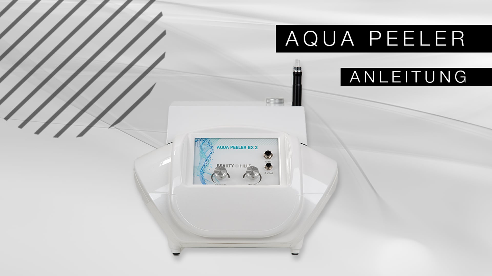 Aquapeeler Gebrauchsanweisung